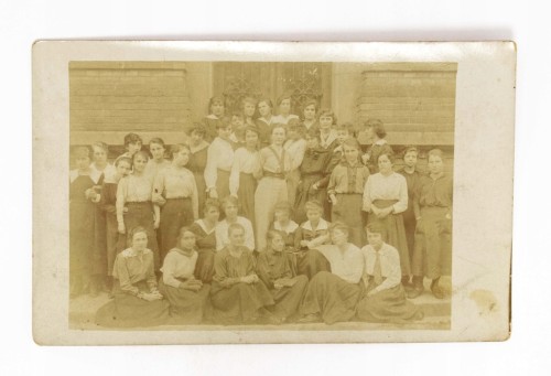 STARA FOTOGRAFIA - SEMINARIUM NAUCZYCIELSKIE, LWÓW 1919