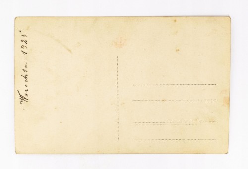 STARA FOTOGRAFIA - KOBIETA NA LEŻAKU, WOROCHTA 1925