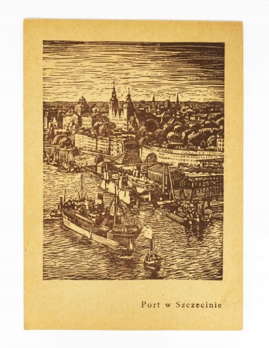 SZCZECIN - PORT, DNI SZCZECINA 1946