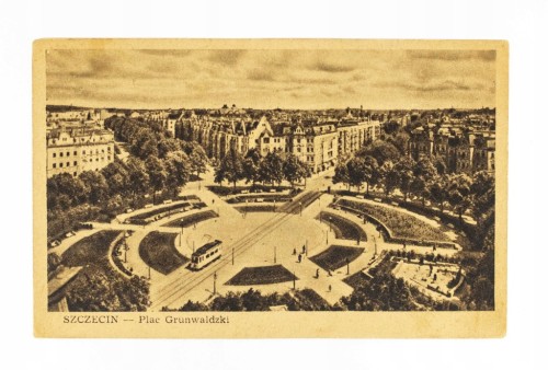 SZCZECIN - PLAC GRUNWALDZKI LATA 40/50