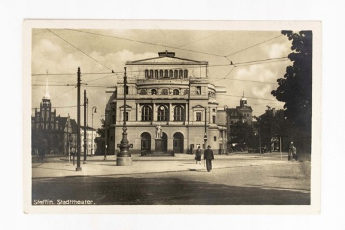 SZCZECIN - TEATR MIEJSKI LATA 30/40
