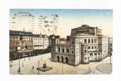 SZCZECIN - TEATR MIEJSKI 1925