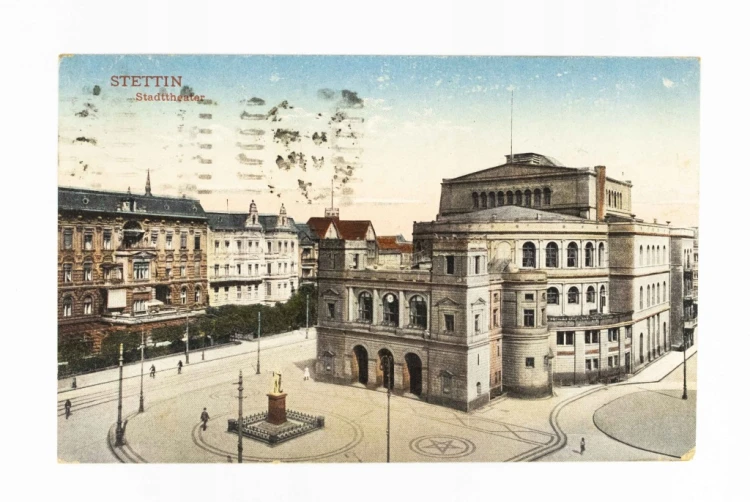 SZCZECIN - TEATR MIEJSKI 1925