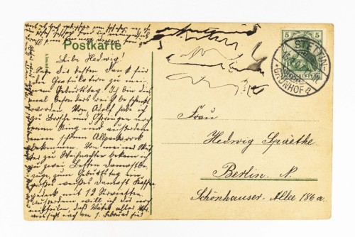 SZCZECIN - DŁUGI MOST, PORT 1907