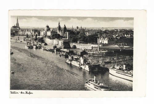 SZCZECIN - PORT, PANORAMA l. 30/40