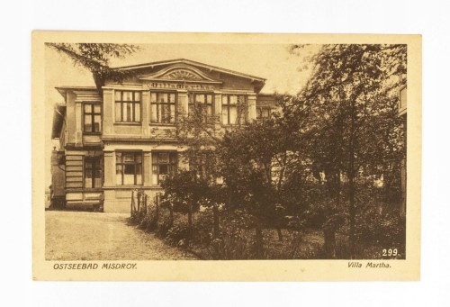 MIĘDZYZDROJE - VILLA MARTHA LATA 20/30
