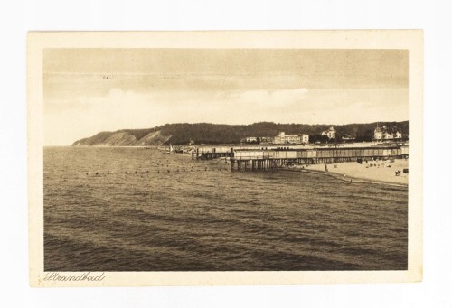 MIĘDZYZDROJE - PLAŻA, WYBRZEŻE LATA 30