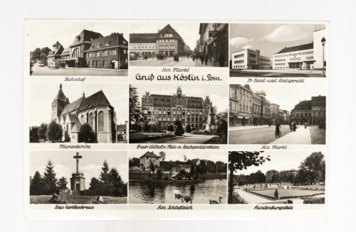 KOSZALIN - ZABYTKI MIASTA LATA 30/40