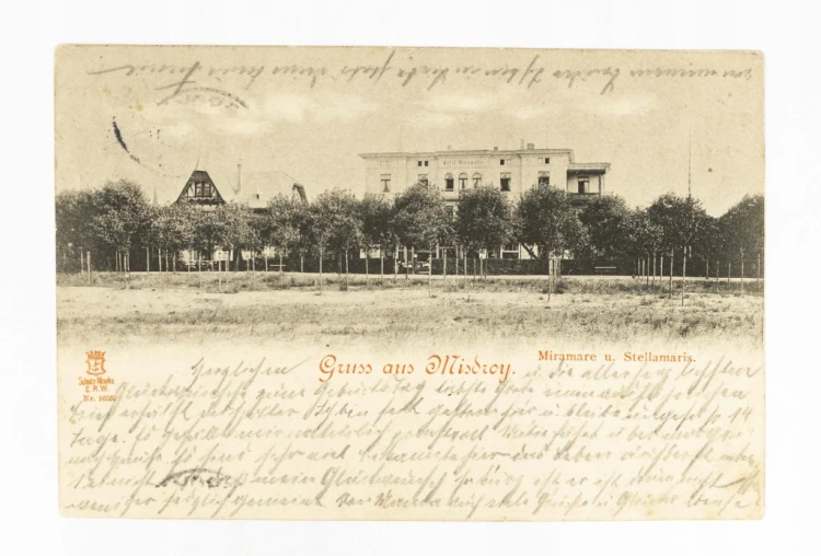 MIĘDZYZDROJE - HOTEL MIRAMARE (DZISIAJ AURORA) 1898