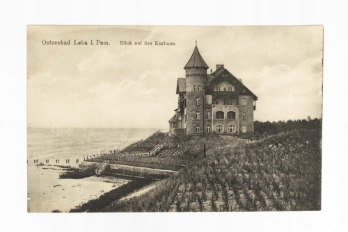ŁEBA - DOM ZDROJOWY, HOTEL NEPTUN, POCZ. XX WIEKU