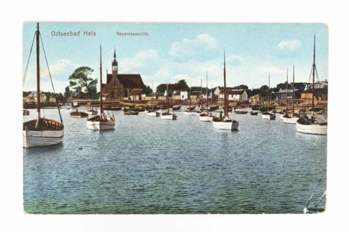 HEL - PORT RYBACKI, POCZ. XX WIEKU