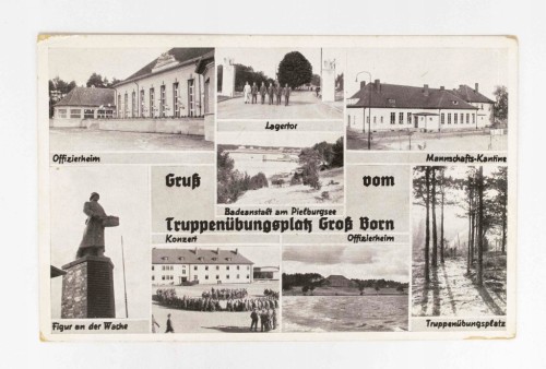 BORNE SULINOWO - KOSZARY WOJSKOWE LATA 30