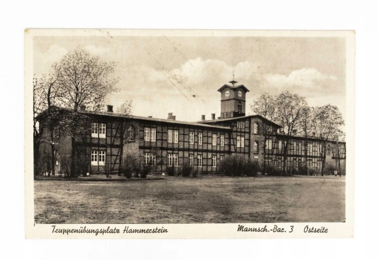 CZARNE - KOSZARY WOJSKOWE 1941