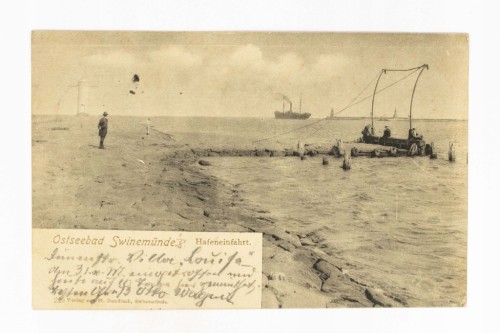 ŚWINOUJŚCIE - FALOCHRON, STAWA MŁYNY, RYBACY 1902