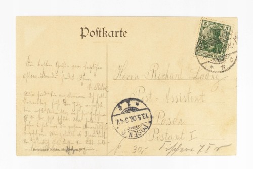 ŚWINOUJŚCIE - PLAŻA, MOLO SPACEROWE, RASTAURACJA 1906