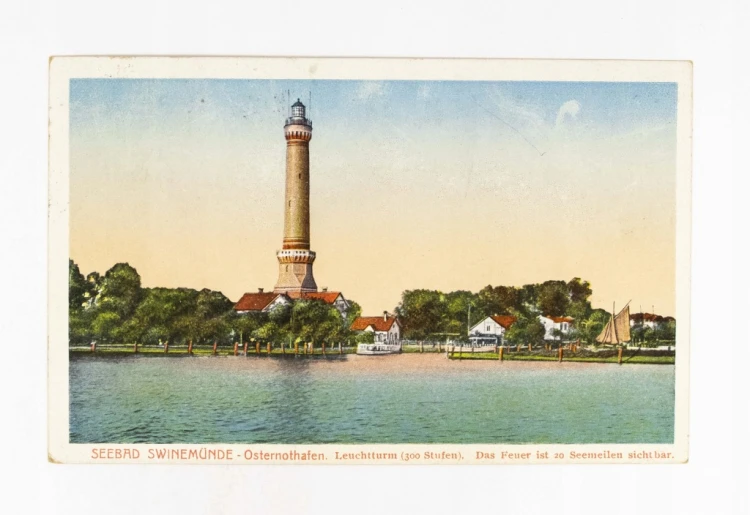 ŚWINOUJŚCIE - LATARNIA MORSKA 1924