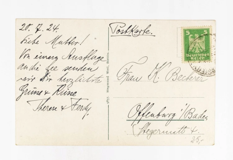 ŚWINOUJŚCIE - LATARNIA MORSKA 1924