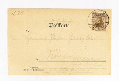 ŚWINOUJŚCIE - PORT DLA ŻAGLÓWEK 1906