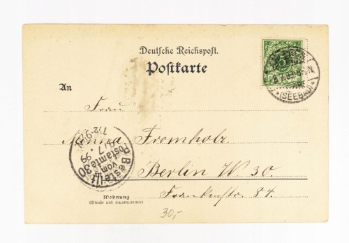 ŚWINOUJŚCIE - PORT RYBACKI 1899