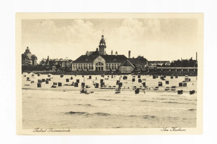 ŚWINOUJŚCIE - DOM ZDROJOWY, PLAŻA LATA 20/30