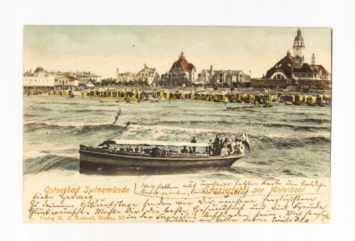 ŚWINOUJŚCIE - DOM ZDROJOWY, PLAŻA, MOLO 1903