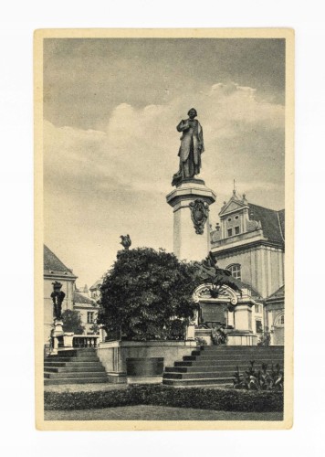 WARSZAWA - POMNIK MICKIEWICZA II RP