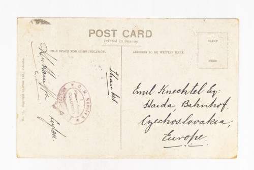 SRI LANKA - KOBIETA Z TAMILU NA RIKSZY 1932