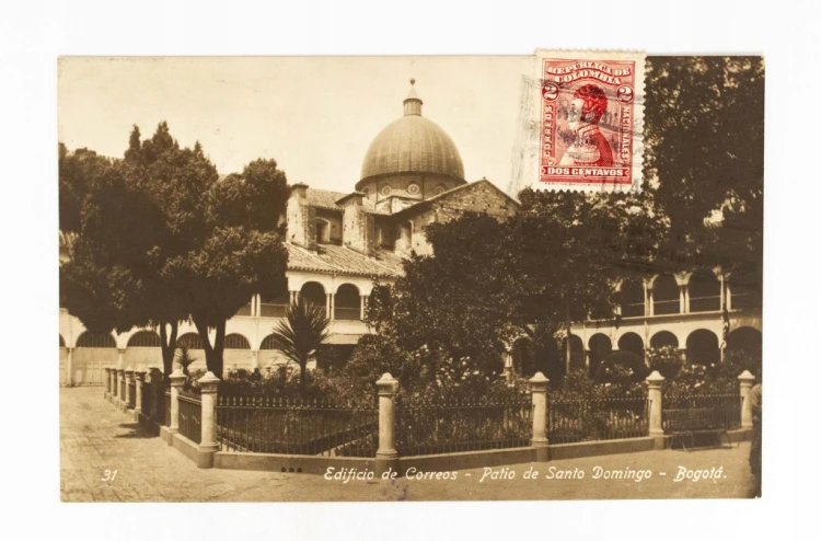 KOLUMBIA, BOGOTA - BUDYNEK POCZTY EDIFICIO DE CORREEOS 1926
