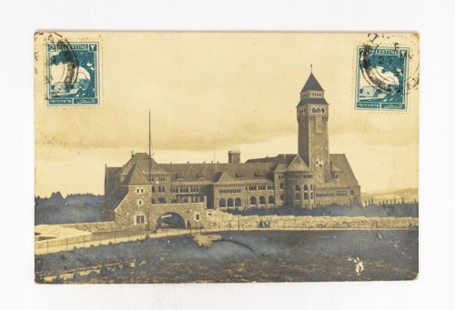 IZRAEL, JEROZOLIMA - SZPITAL AUGUSTA VICTORIA LATA 20