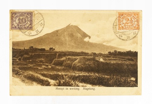 INDONEZJA, MAGELANG - WULKAN MERAPI 1926