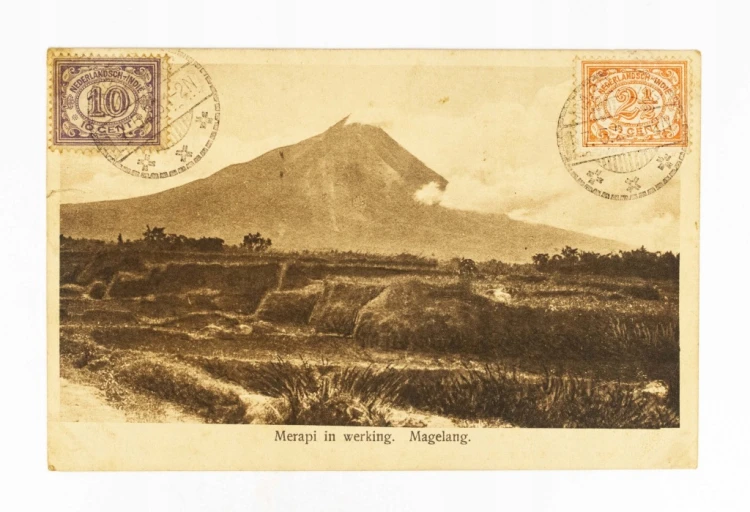 INDONEZJA, MAGELANG - WULKAN MERAPI 1926