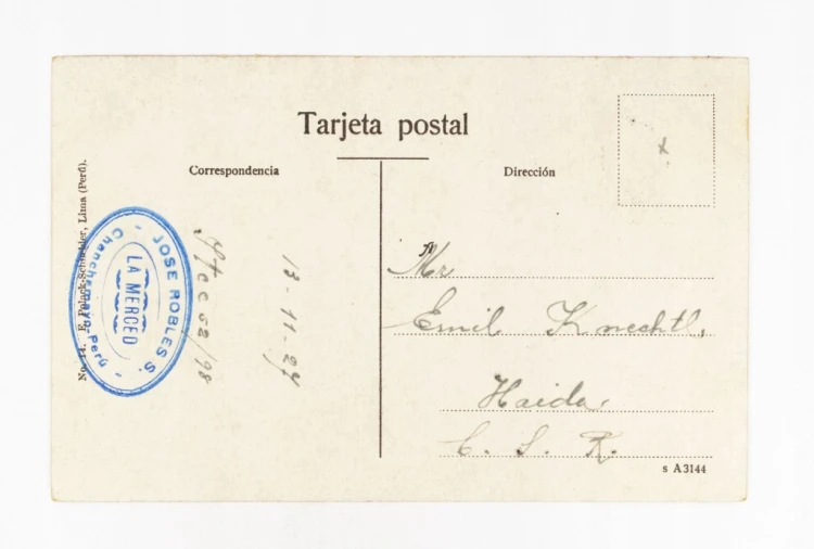 PERU, LIMA - OGRÓD ZOOLOGICZNY 1927