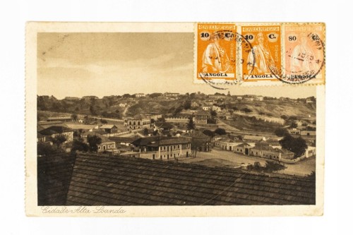 ANGOLA, LUANDA - PANORAMA MIASTA 1929