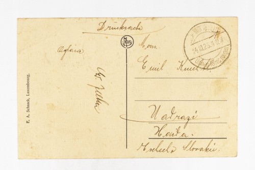 LUKSEBURG, ESCH-SUR-ALZETTE - KOŚCIÓŁ ŚW. HENRYKA 1926