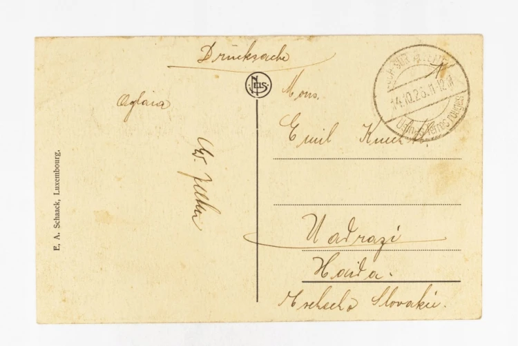 LUKSEBURG, ESCH-SUR-ALZETTE - KOŚCIÓŁ ŚW. HENRYKA 1926