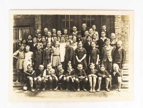 STARA FOTOGRAFIA - UCZNIOWIE COLLEGIUM MARIANUM, POZNAŃ 1939