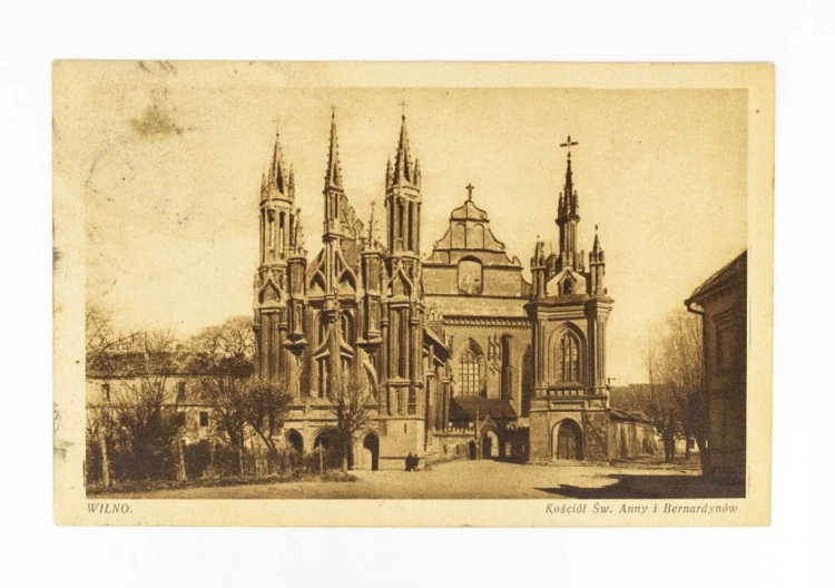 WILNO - KOŚCIÓŁ ŚW. ANNY I BERNARDYNÓW / WARSZAWA 1931