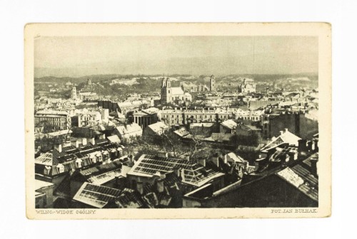 WILNO - PANORAMA MIASTA II RP