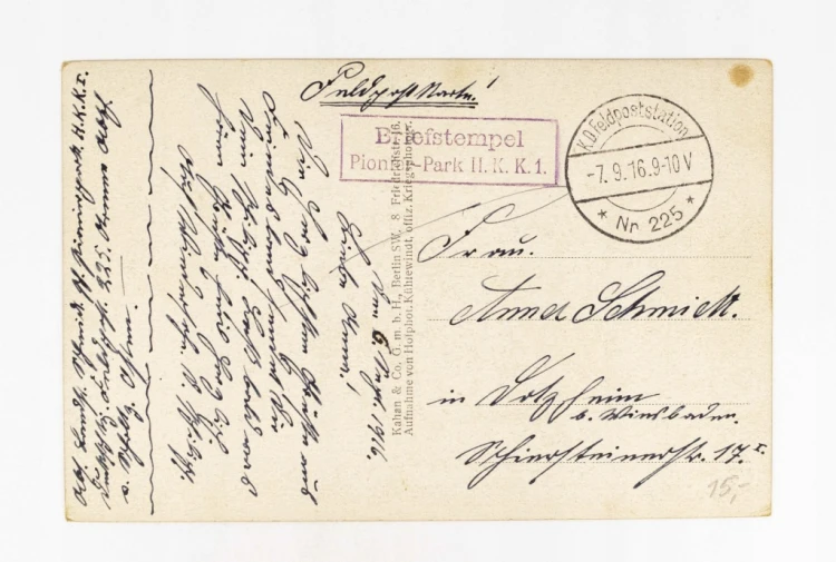 WILNO - PANORAMA MIASTA, WIDOK NA RZEKĘ, FELDPOST 1916