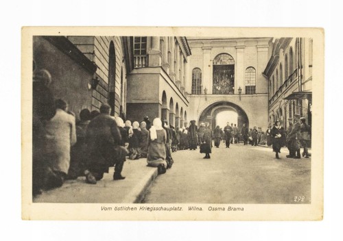 WILNO - OSTRA BRAMA, FELDPOST 1916