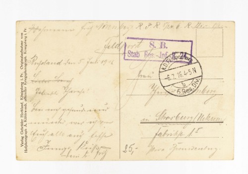 WILNO - OSTRA BRAMA, FELDPOST 1916