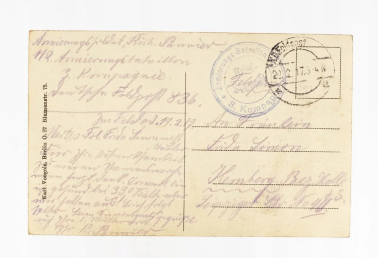 WILNO - ZIELONY MOST, KOŚCIÓŁ ŚW. JAKUBA, FELDPOST 1917