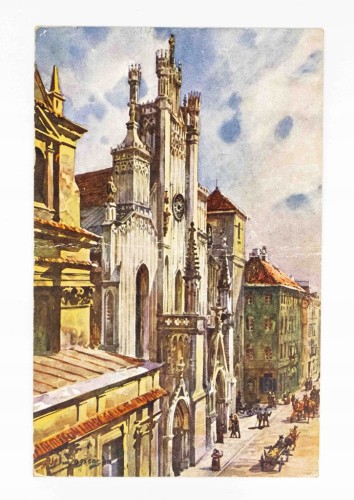 WARSZAWA - J. BAGIEŃSKA, KATEDRA ŚWIĘTEGO JANA II RP