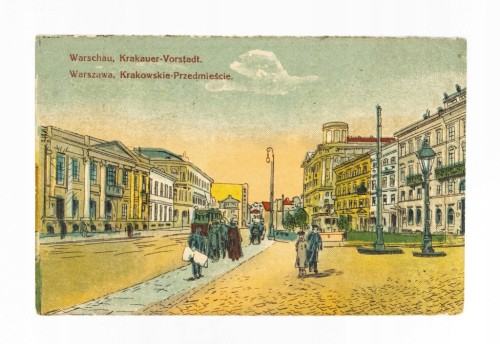WARSZAWA - KRAKOWSKIE PRZEDMIEŚCIE, FELDPOST / ELGISZEWO 1916