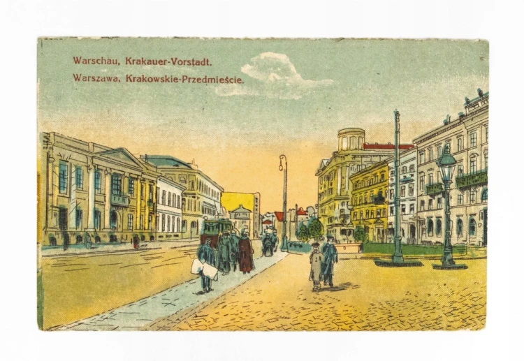 WARSZAWA - KRAKOWSKIE PRZEDMIEŚCIE, FELDPOST / ELGISZEWO 1916