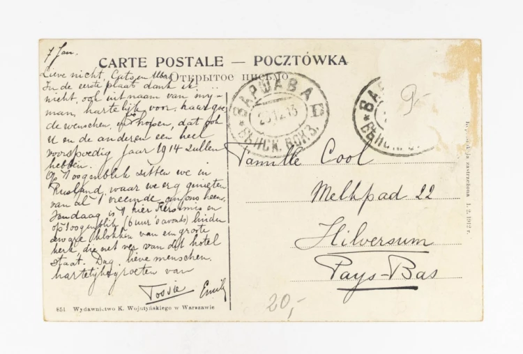 WARSZAWA - HOTEL BRISTOL 1913