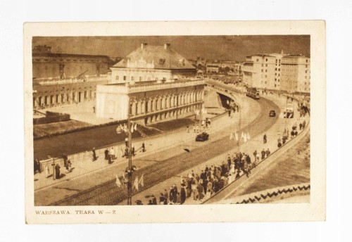 WARSZAWA - TRASA W-Z 1951