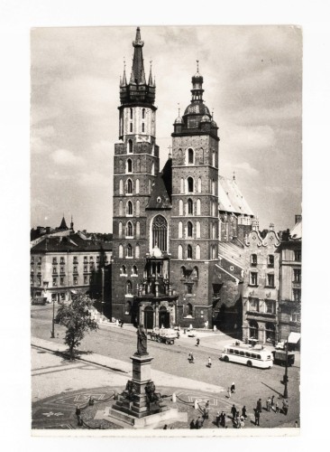 KRAKÓW - KOŚCIÓŁ MARIACKI 1967