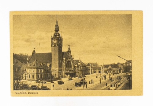 GDAŃSK - DWORZEC 1948