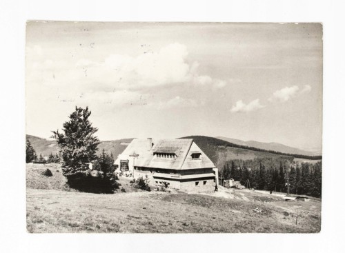 BESKID ŚLĄSKI - HALA JAWORZYNA, STACJA WYCIĄGU LINOWEGO, SZCZYRK 1965